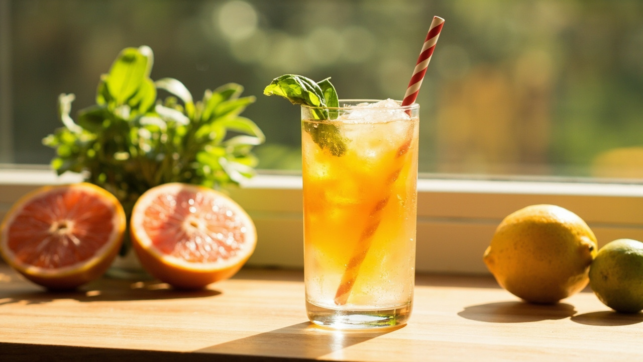 Citrus Sunrise Fizz
