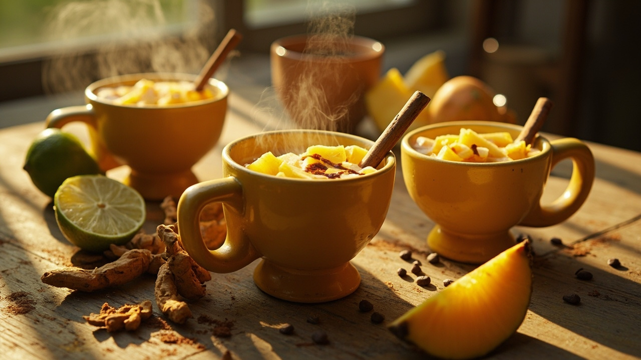 Cocoa Turmeric Sunrise Elixir