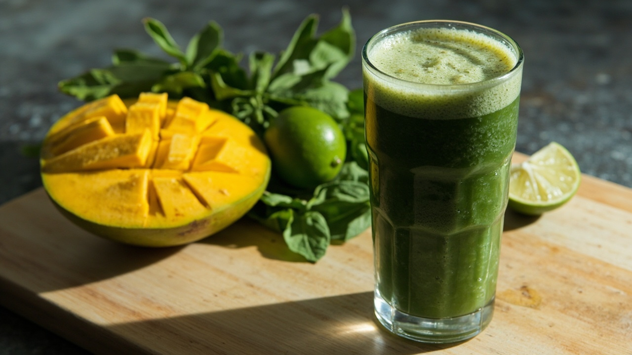 Coconut Basil Sip