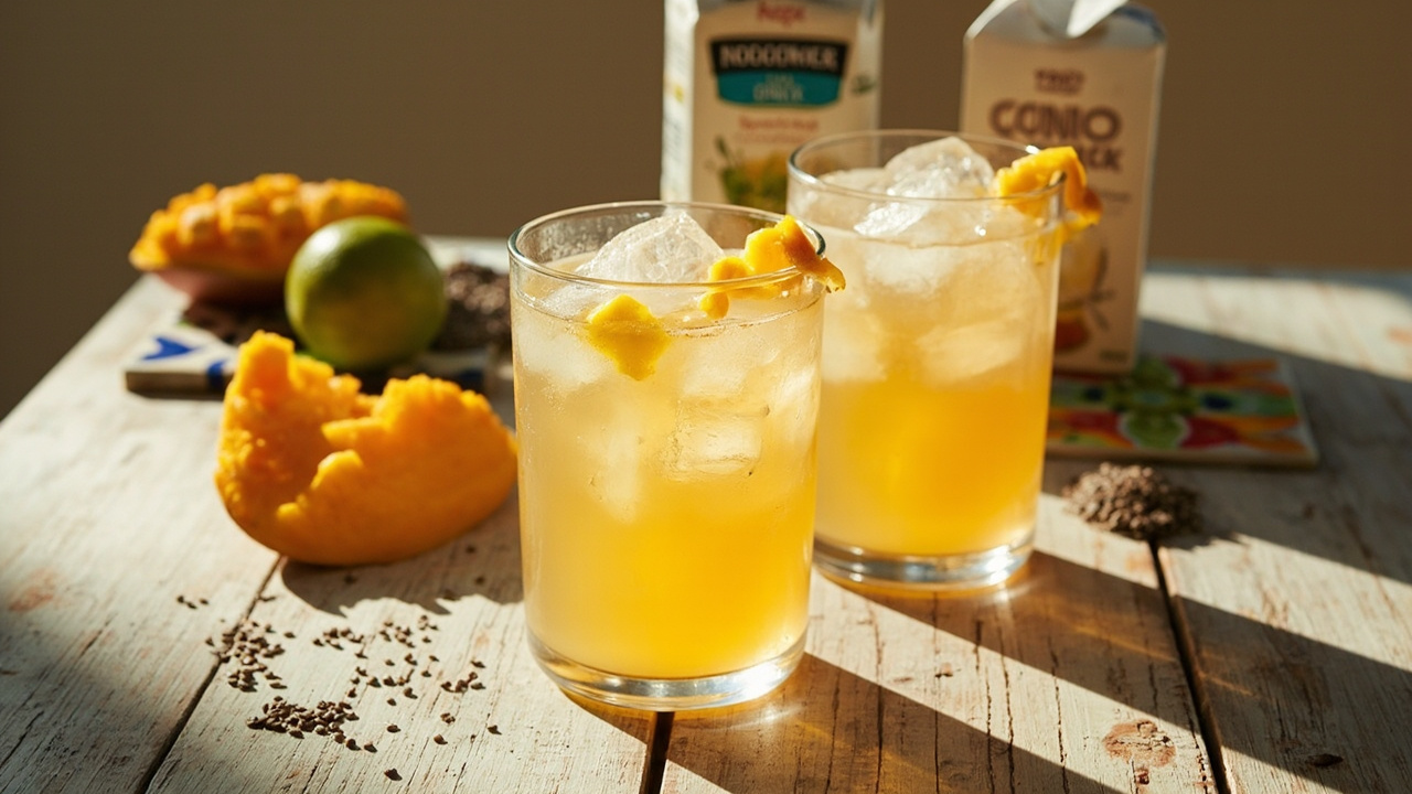 Coconut Mango Sunrise