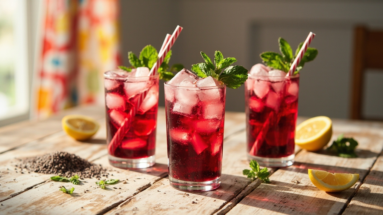 Cranberry Chia Cooler