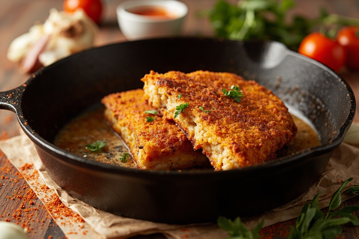 Crispy Cajun Cod Fry with Smoked Paprika