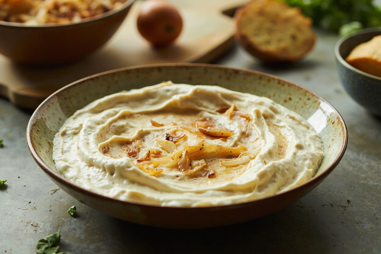 Cultured Dairy and Caramelized Onion Dip