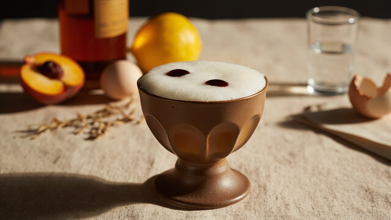 Damson Plum Shōchū Sour