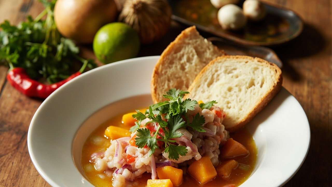 Dawn-Caught Fish Ceviche