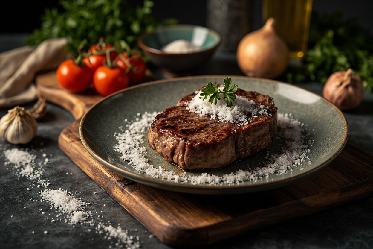 Ember-Grilled Txuleta Steak with Coarse Salt