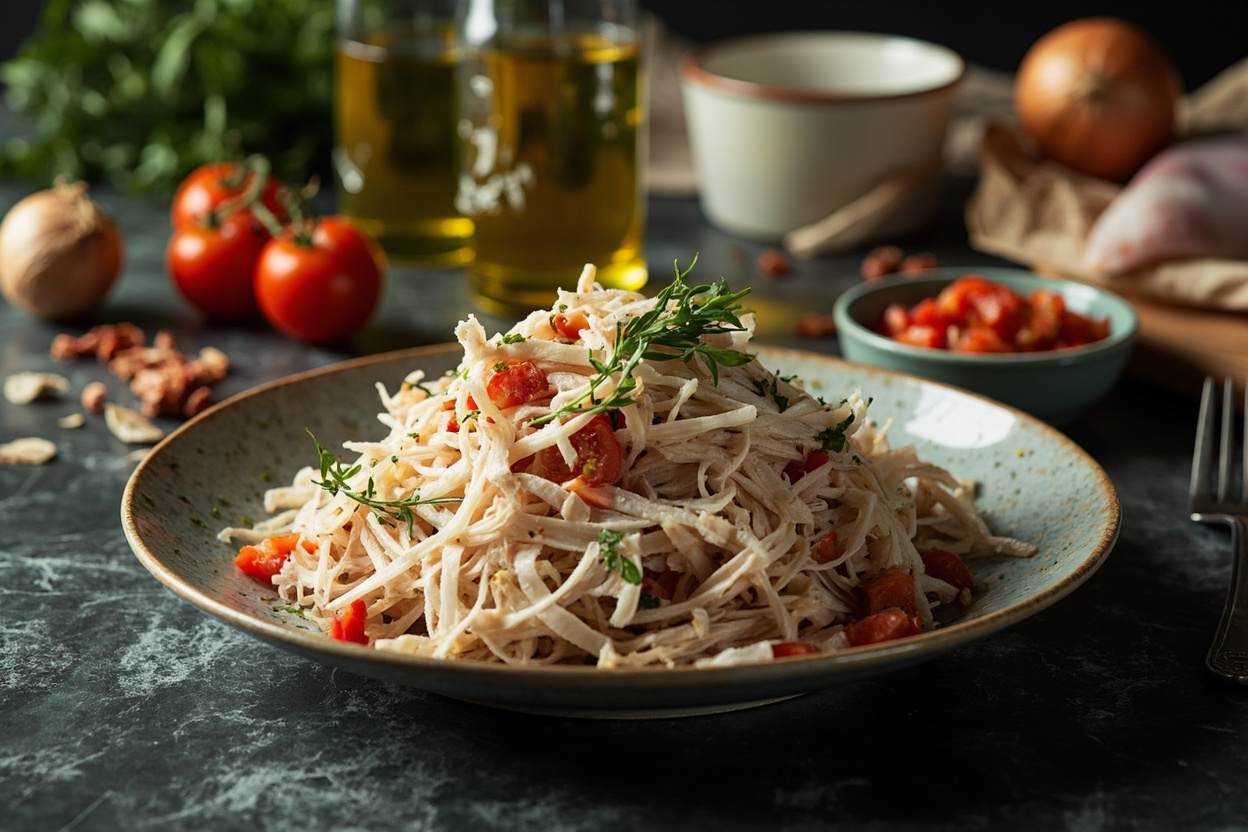 Esqueixada Salad of Hand-Shredded Salt Cod