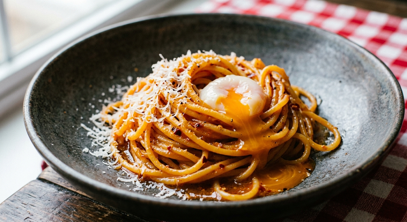 Fermented Chili Butter Linguine