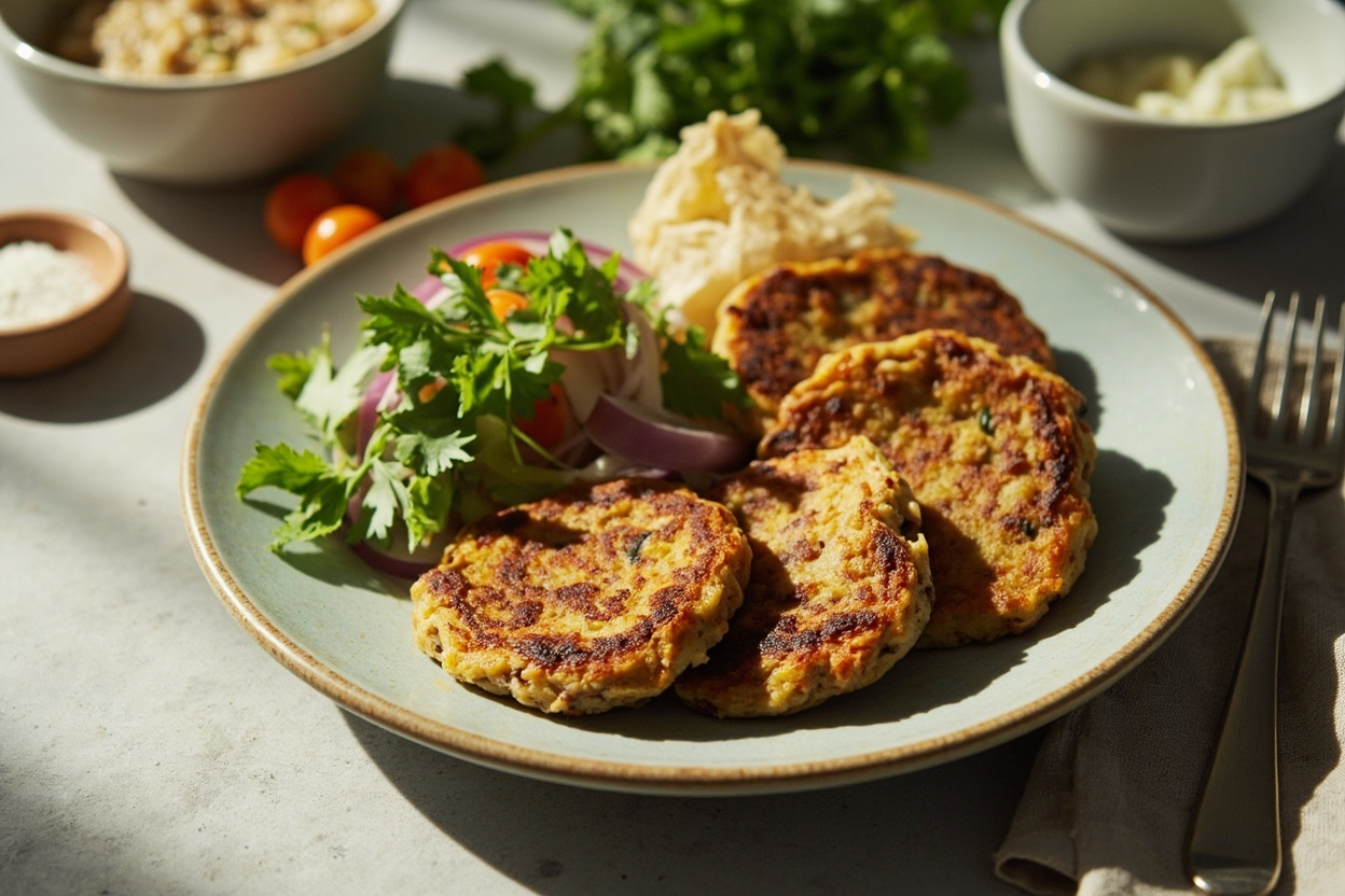Flexible Lentil and Onion Patties