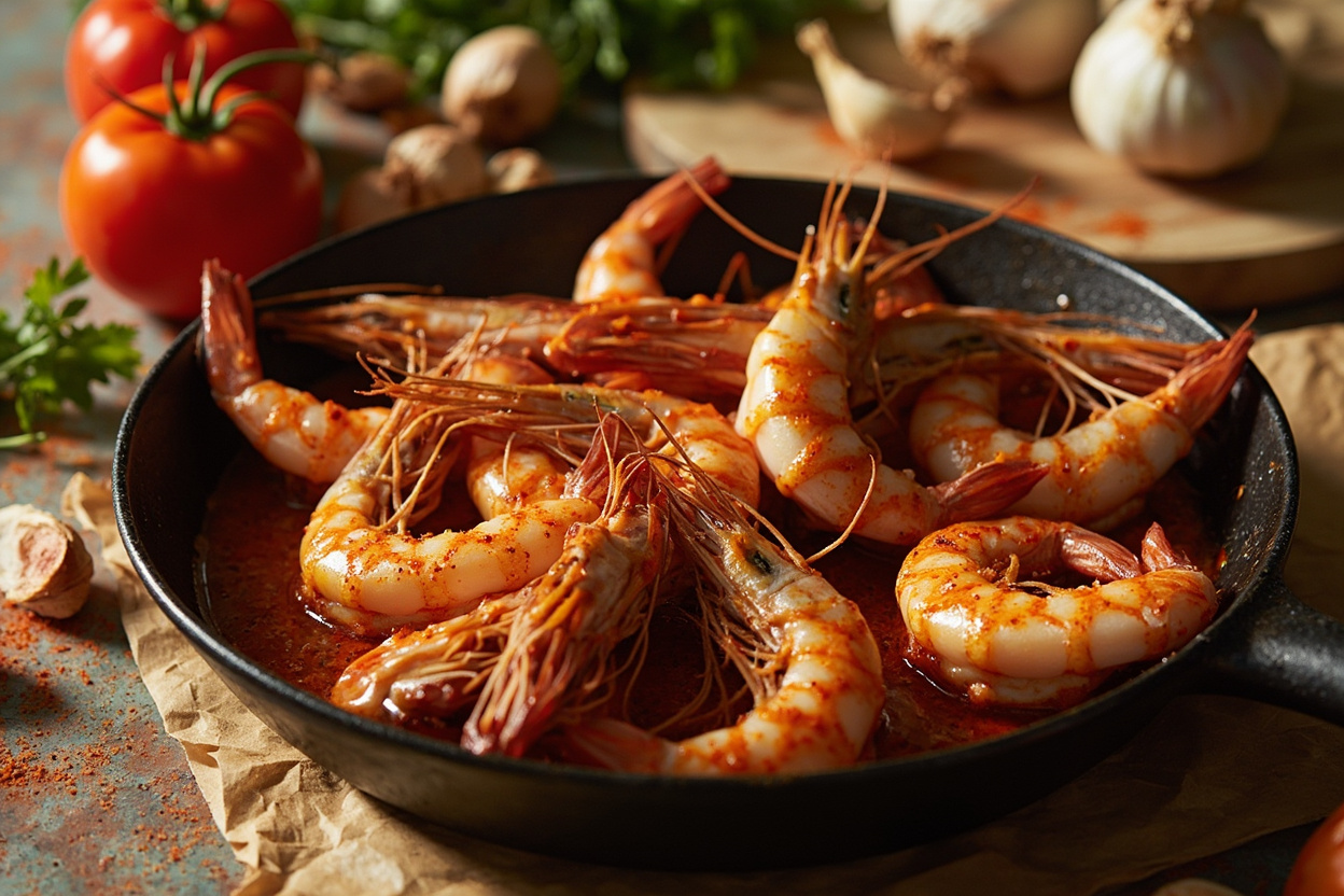 Gambas al Ajillo with Paprika