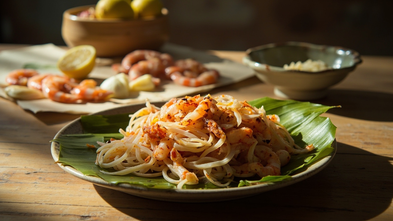 Garlicky Shrimp Kinilaw with Smoked Paprika