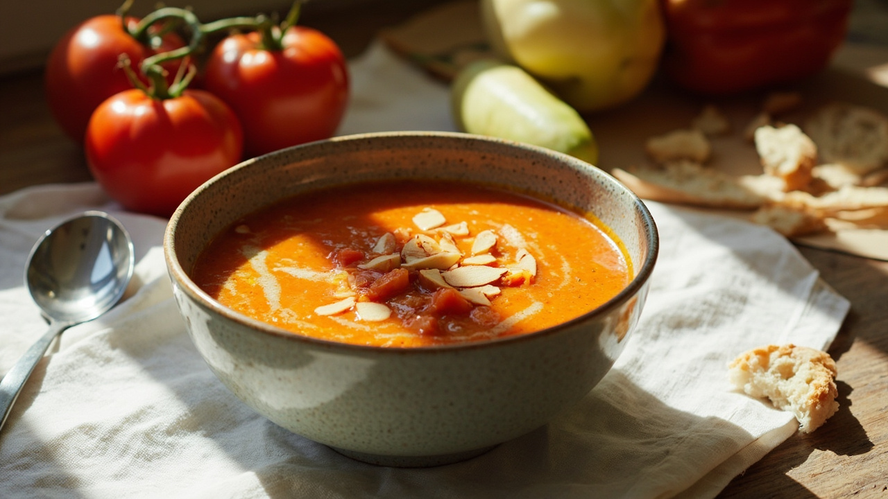 Gazpacho Manchego Almond Tomato Soup