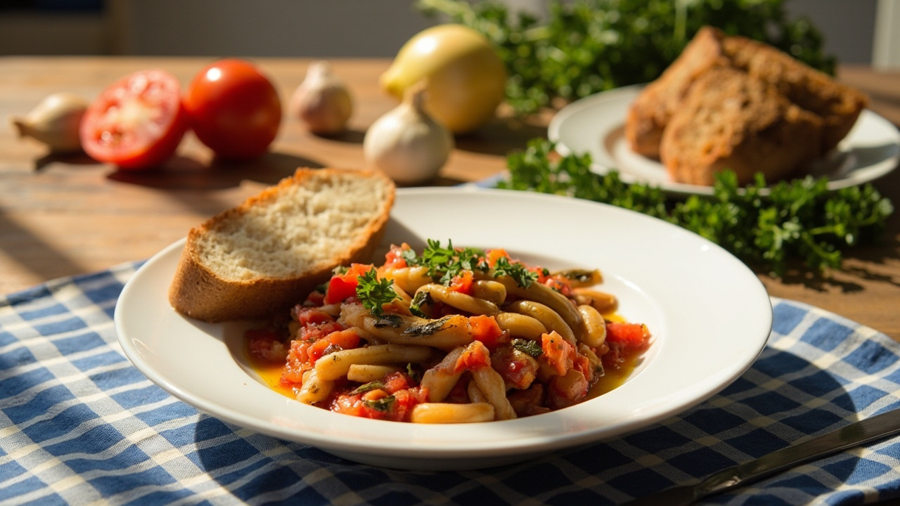 Gigantes Plaki with Tomatoes and Oregano