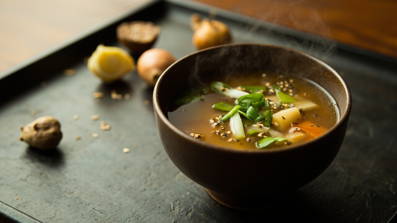Gingered Vegetable Soup