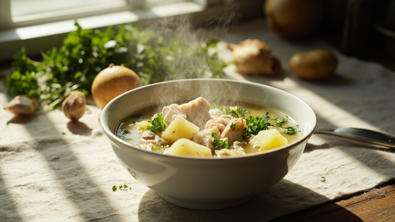 Grandmother's Cod and Potato Stew