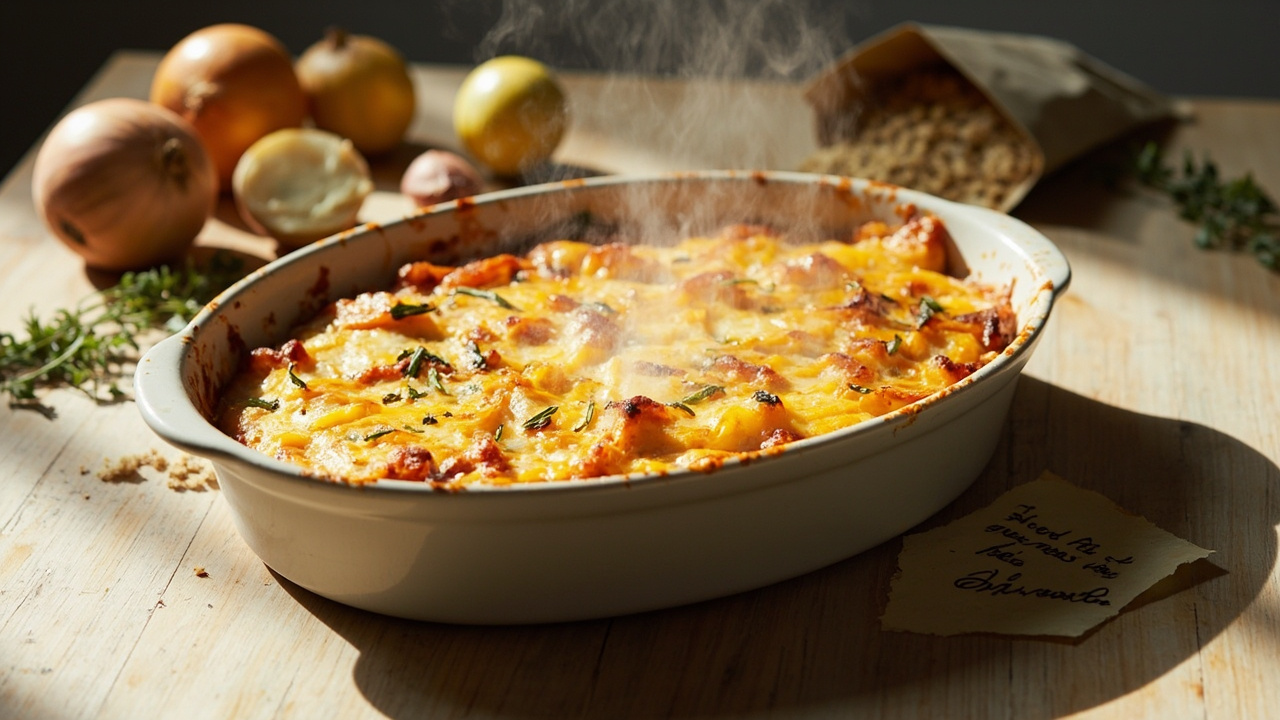 Gratin de Patate Douce aux Herbes de Provence