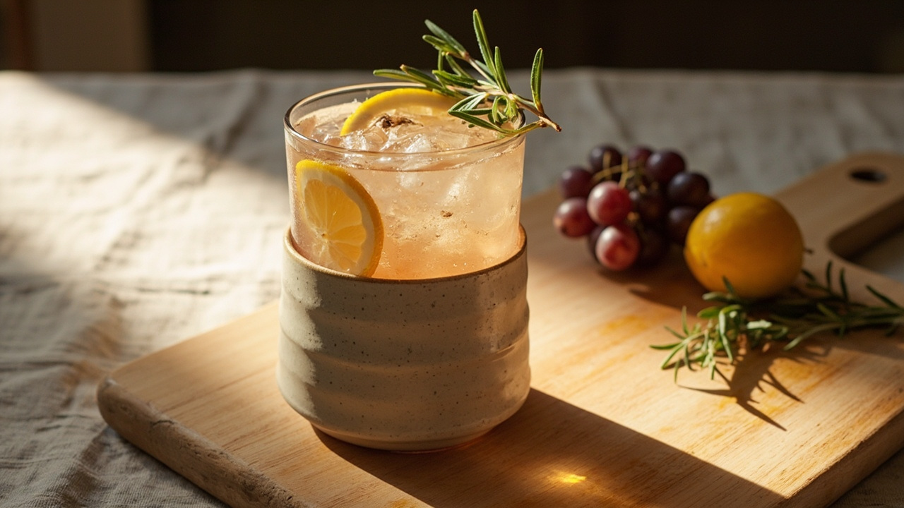 Heritage Rosemary and Grape Tonic