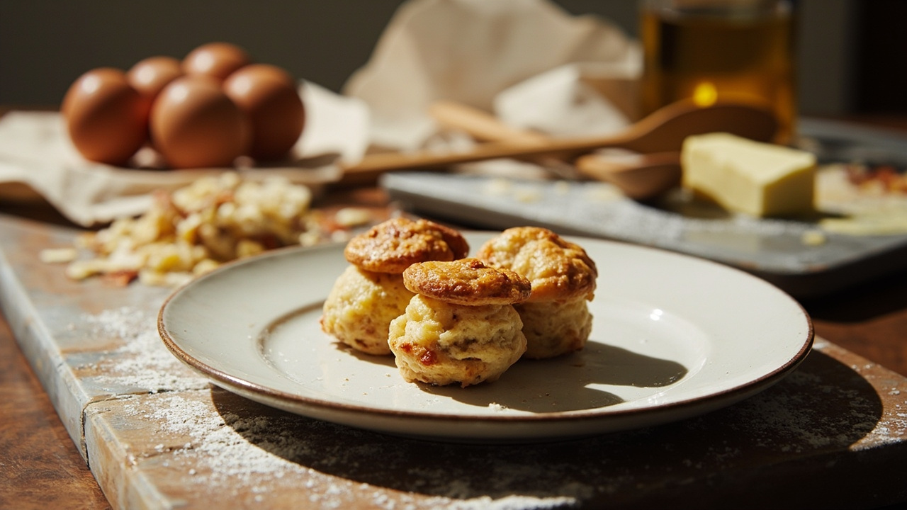 Honey Financiers with Toasted Almonds