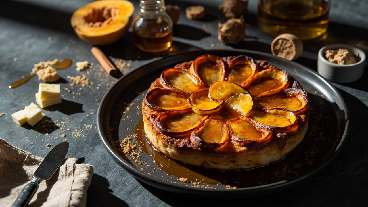 Honey Roasted Butternut Tarte Tatin