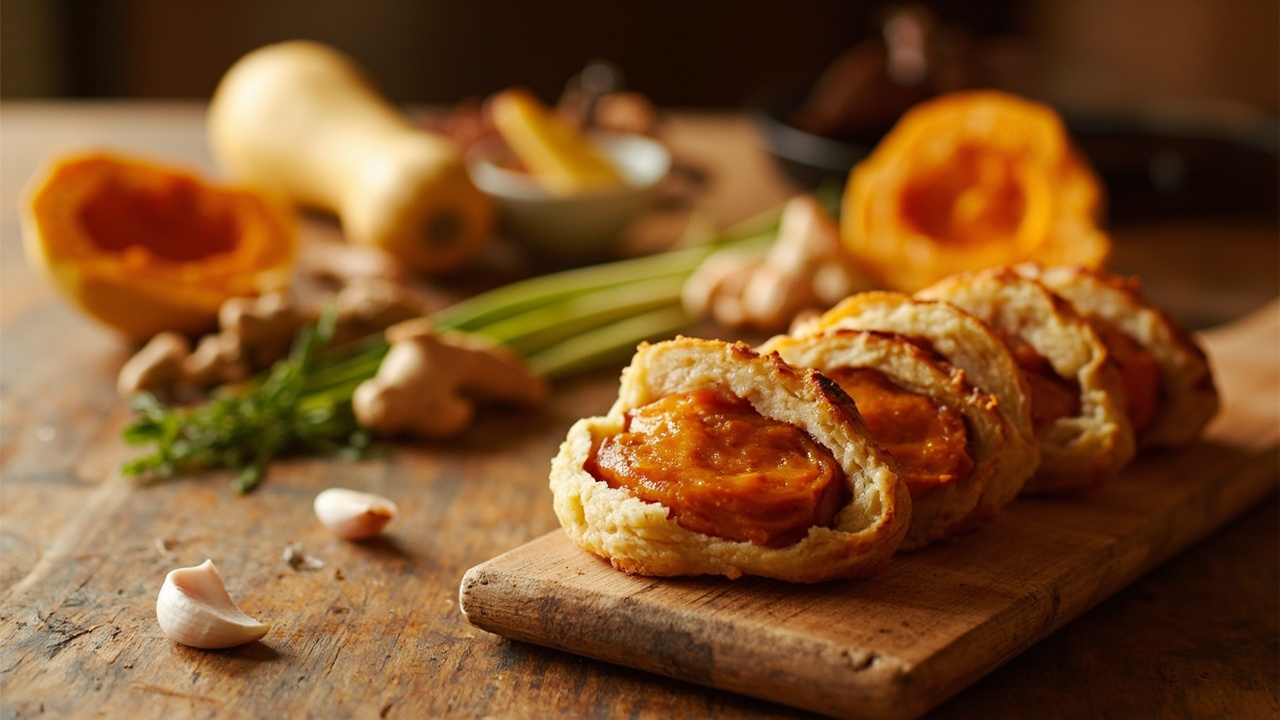 Jerk Squash Wellington with Smoked Paprika