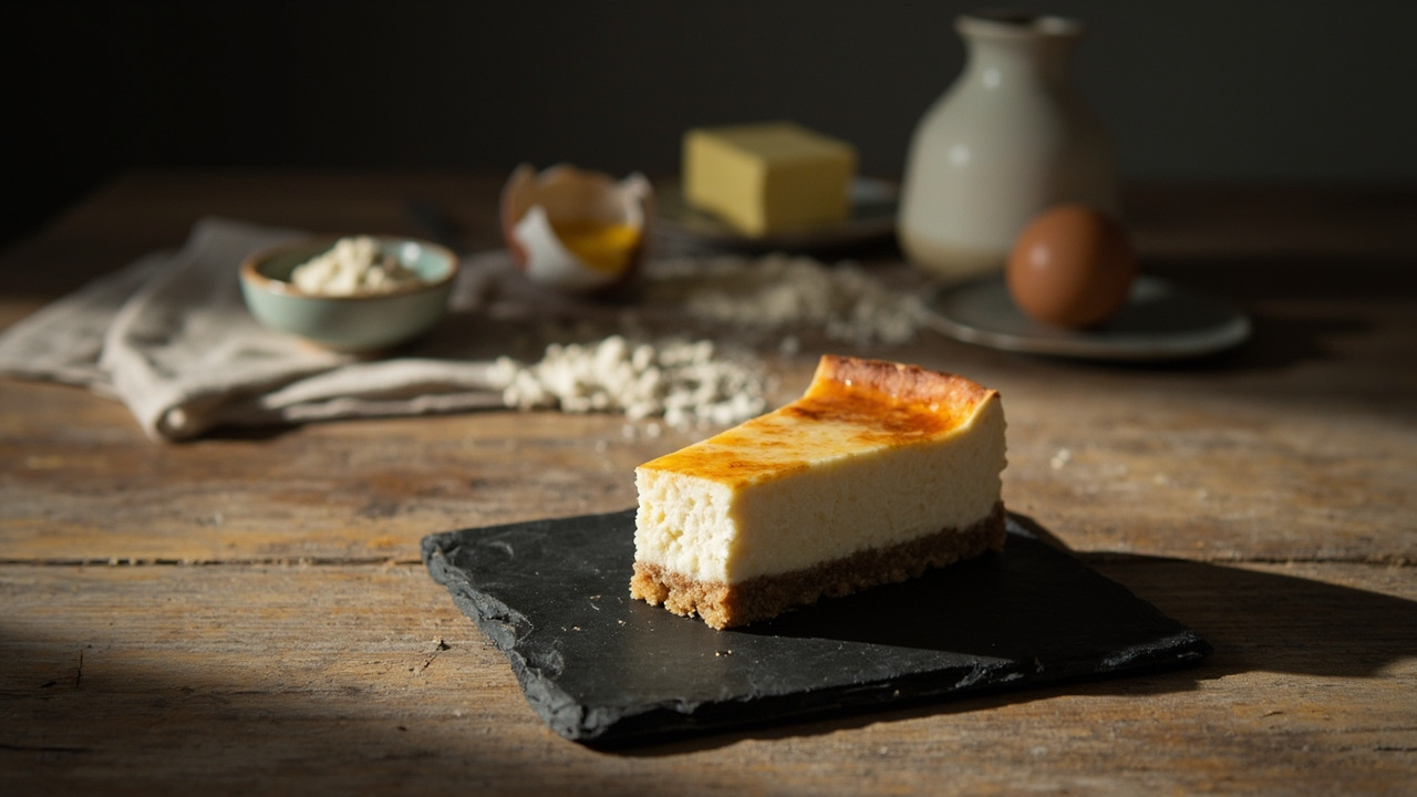Keto Coconut Flour Ricotta Cheesecake
