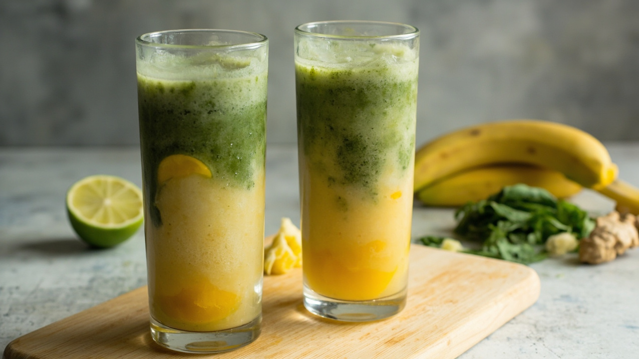 Mango Matcha Wave