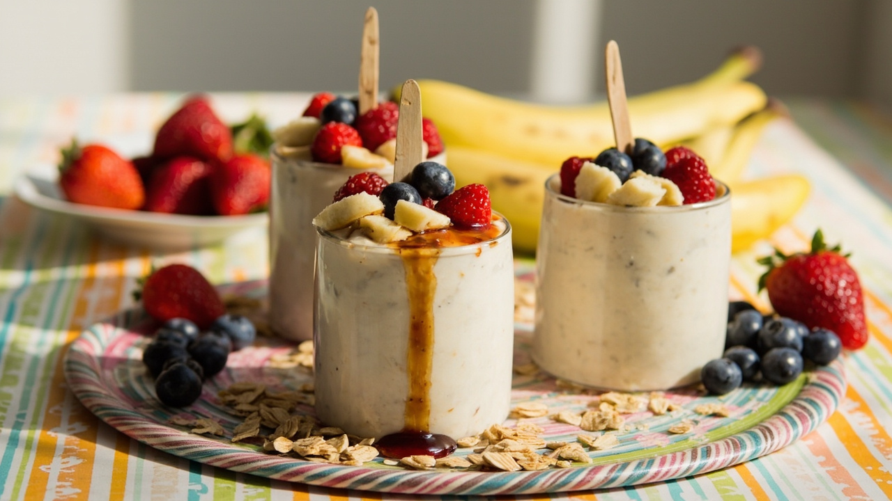 Maple Yogurt Fruit Dip Cups