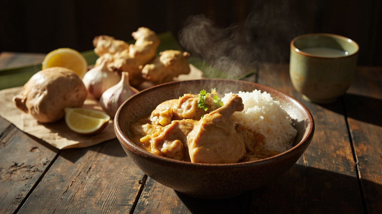 Maricel's Ginataang Manok (Chicken in Creamy Coconut Vinegar)