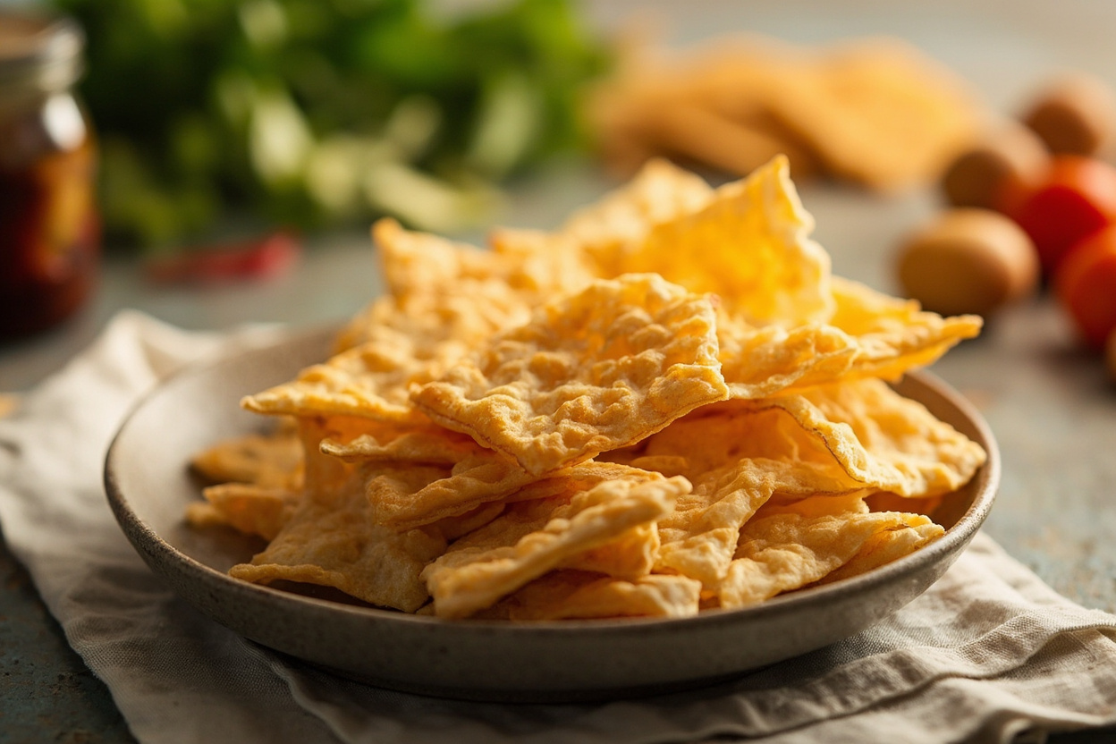 Microwave Crispy Rice Crackers