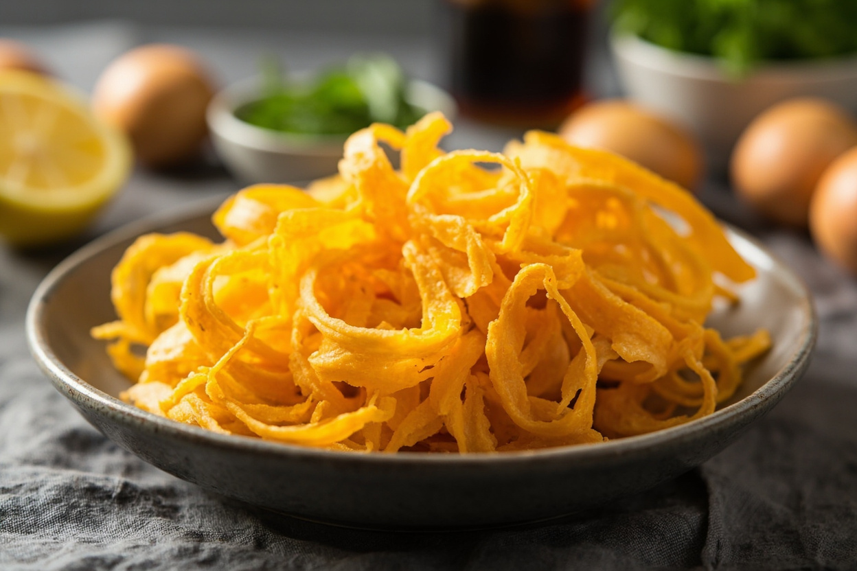 Microwave Sharp Cheddar Crisp Ribbons