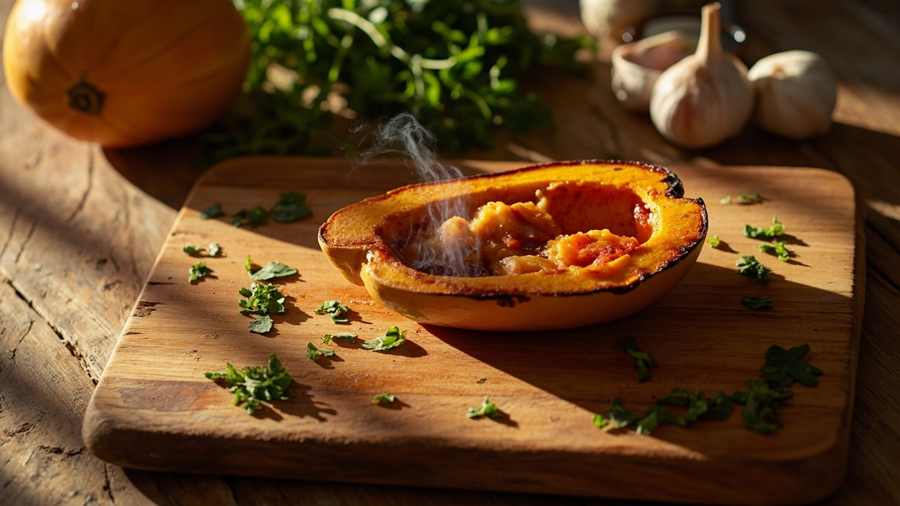 Mopane-Roasted Butternut with Smoked Paprika Butter