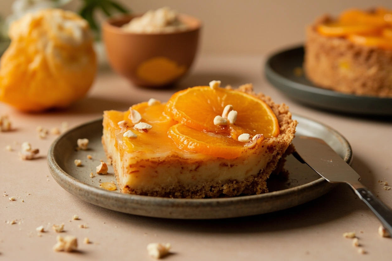 Orange and Almond Crust Tart