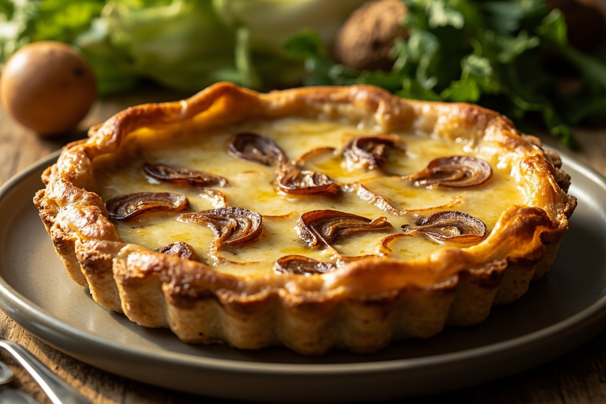 Parmesan and Onion Tart