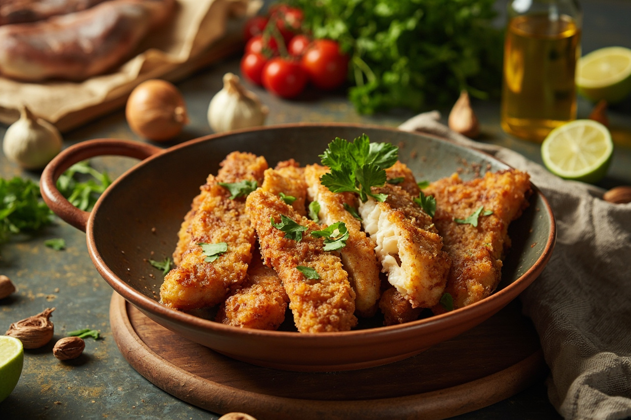 Pescado Frito Crispy Cod with Lime