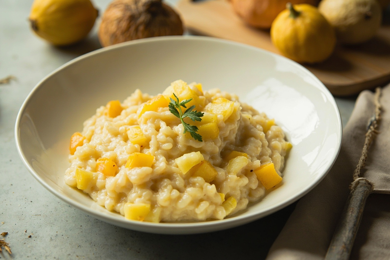 Pineapple and Parmesan Risotto