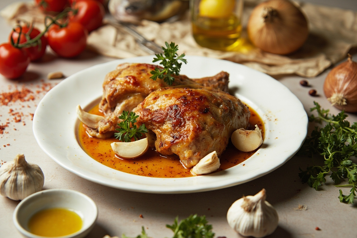 Pollo al Ajillo Garlic Chicken