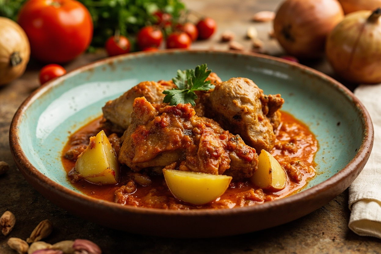 Pollo Sudado Braised with Potatoes