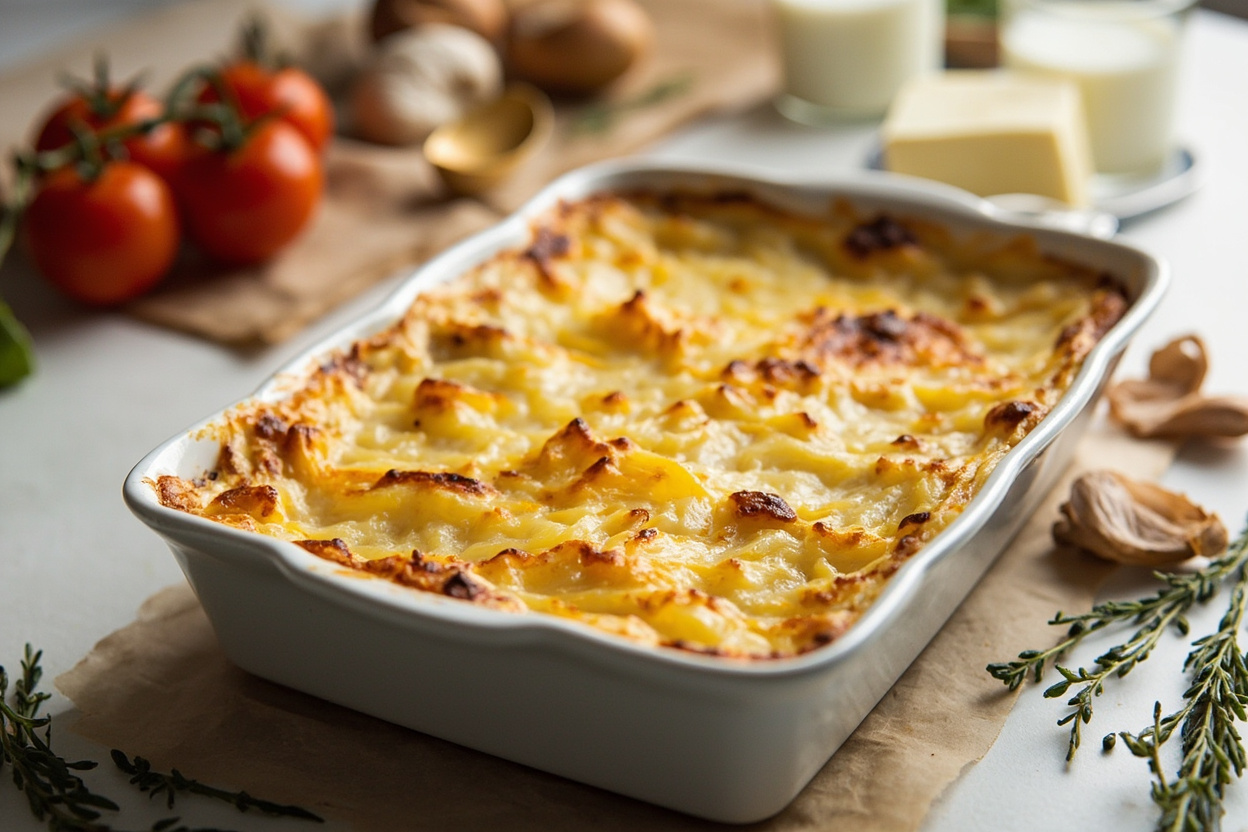 Potato and Cream Gratin Dauphinois