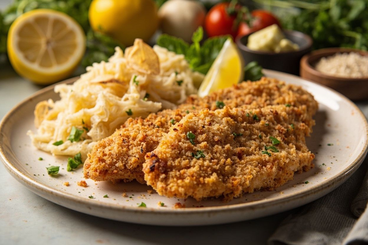 Potato Chip Panko Breaded Fish