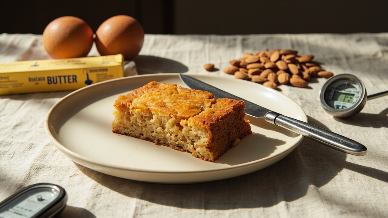 Precision Brown Butter Almond Cake