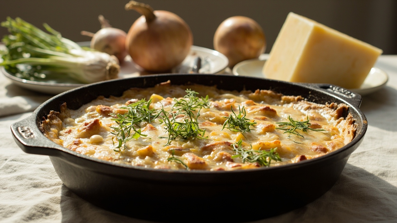 Provençal White Bean and Fennel Gratin