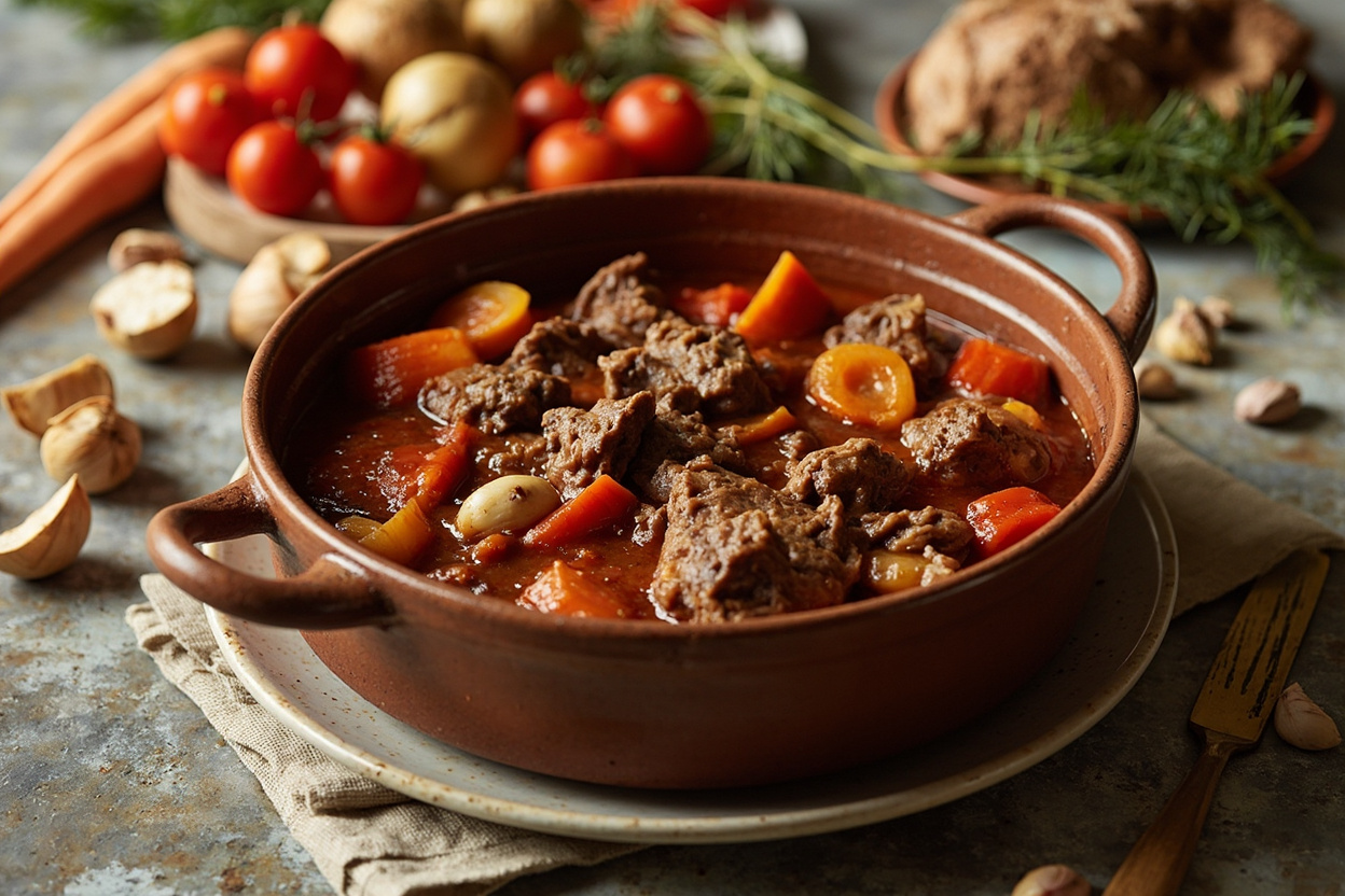 Provencal Daube of Beef and Tomato