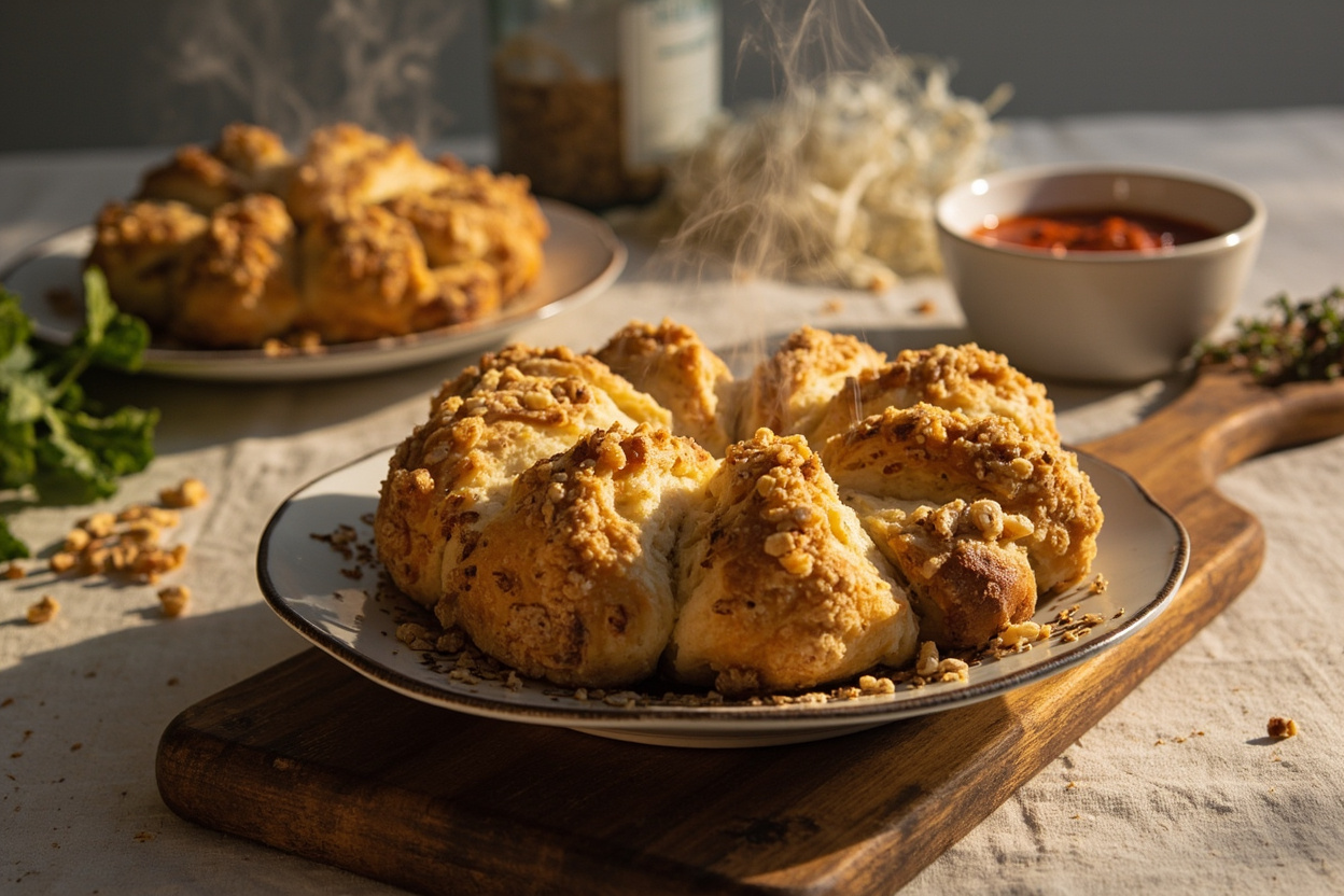 Pull-Apart Cereal Crunch Bread