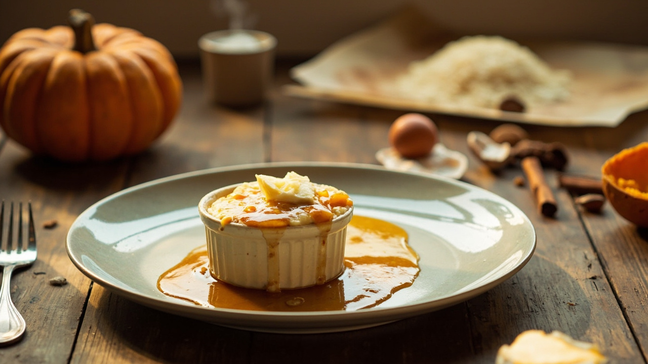 Pumpkin Rice Pudding with Maple and Cinnamon