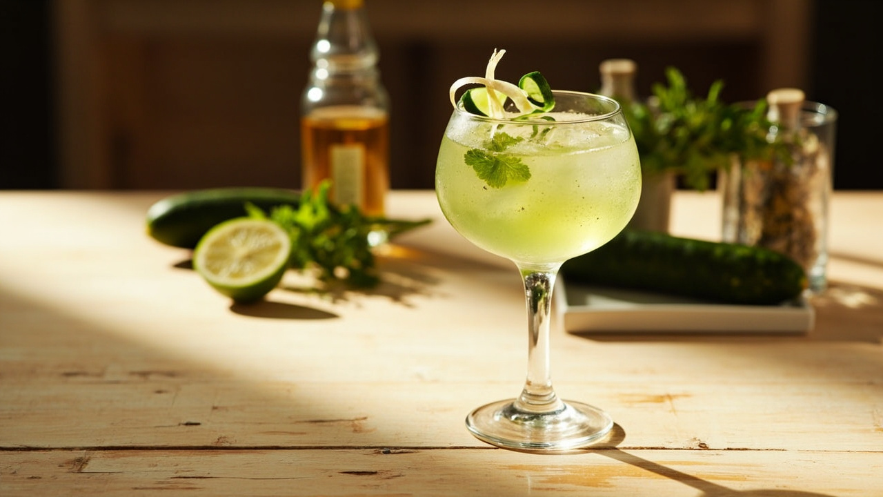 Quispe's Garden Gimlet