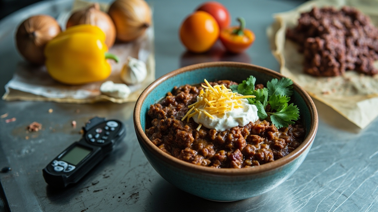 Reproducible Beef Chili