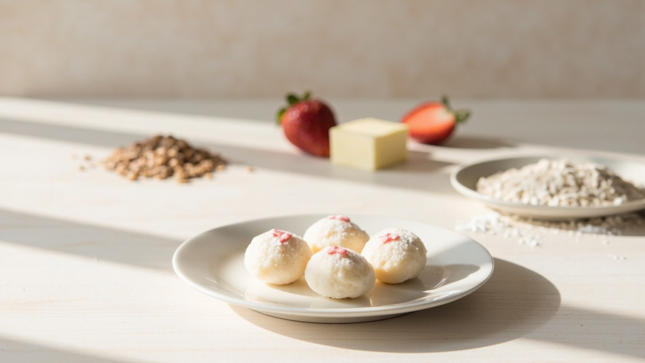 Sakura-Inspired White Bean Confections