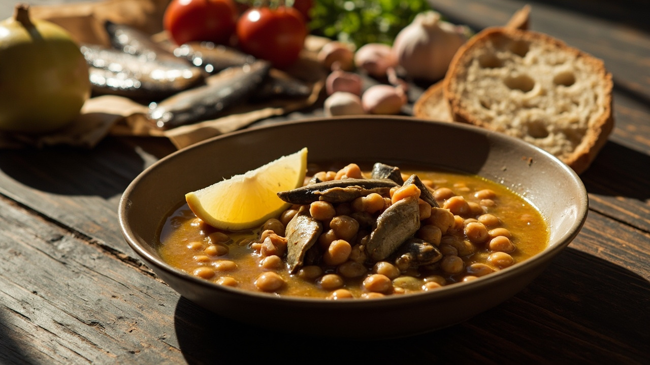 Sardine and Chickpea Stew
