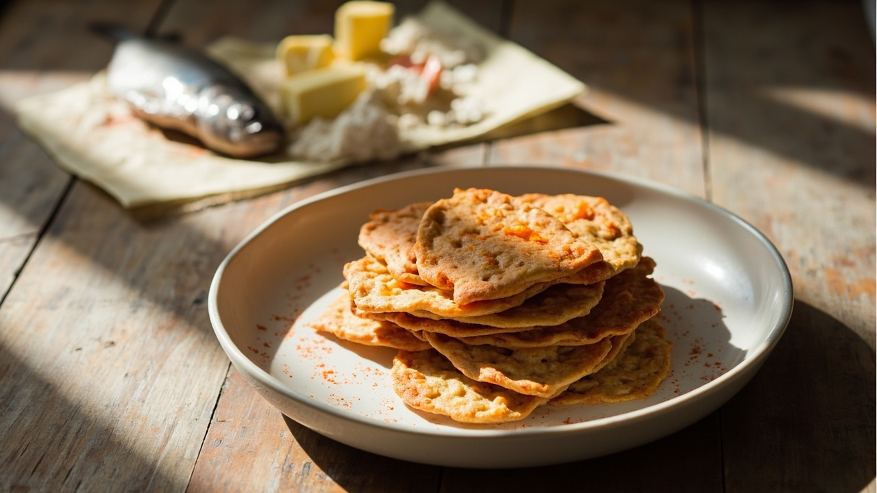 Sardine & Smoked Paprika Crackers