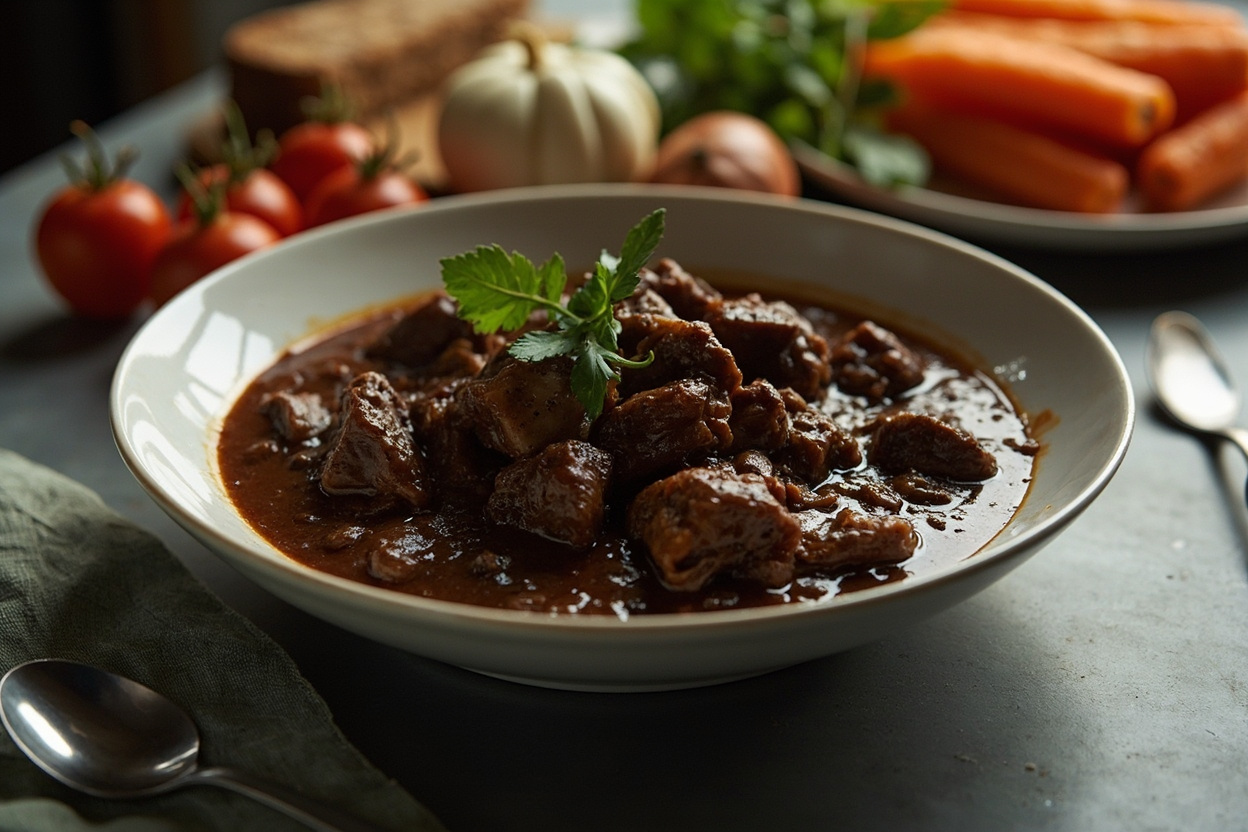 Savory Chocolate and Beef Stew